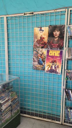 Rack de pared metalico