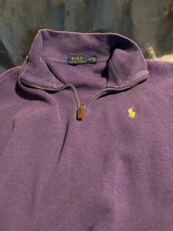 Polo Ralph Lauren Quarter-Zip Sweatshirt Large