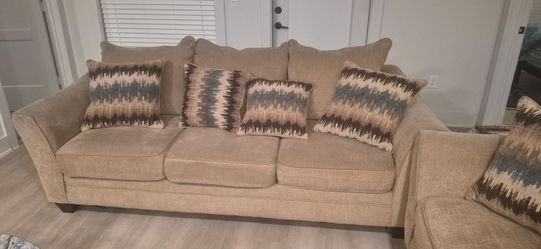 Sofa and love seat