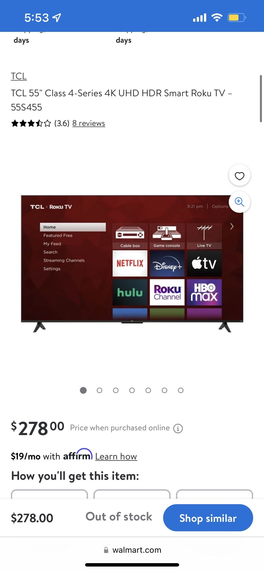 TCL Roku Tv