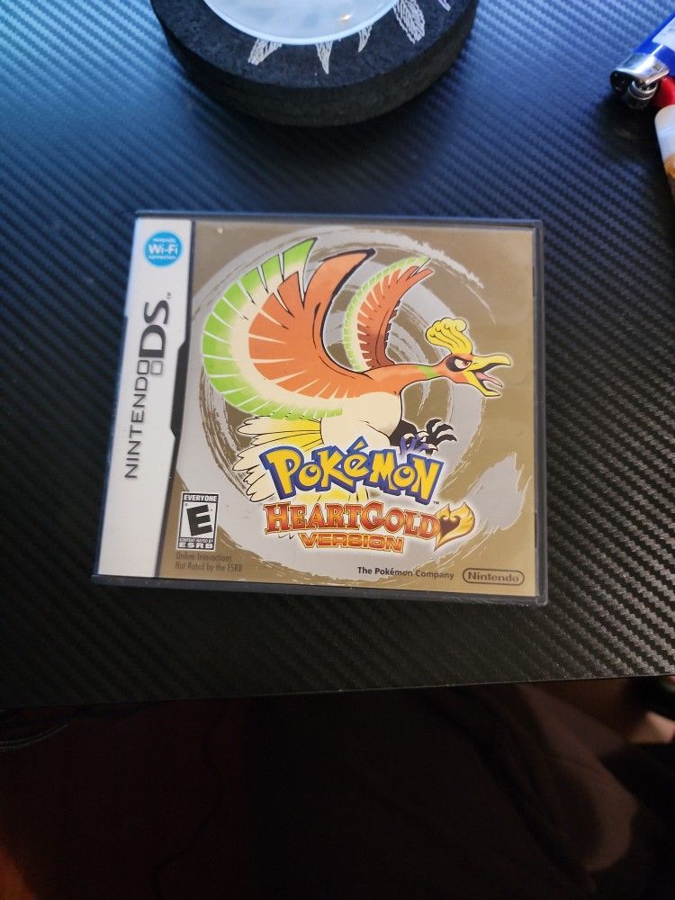 Authentic Cib Pokemon Heart Gold