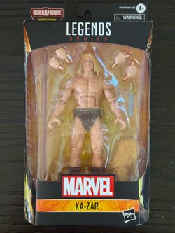 X-Men Marvel Legends Ka-Zar Action Figure (Marvel's Zabu BAF)