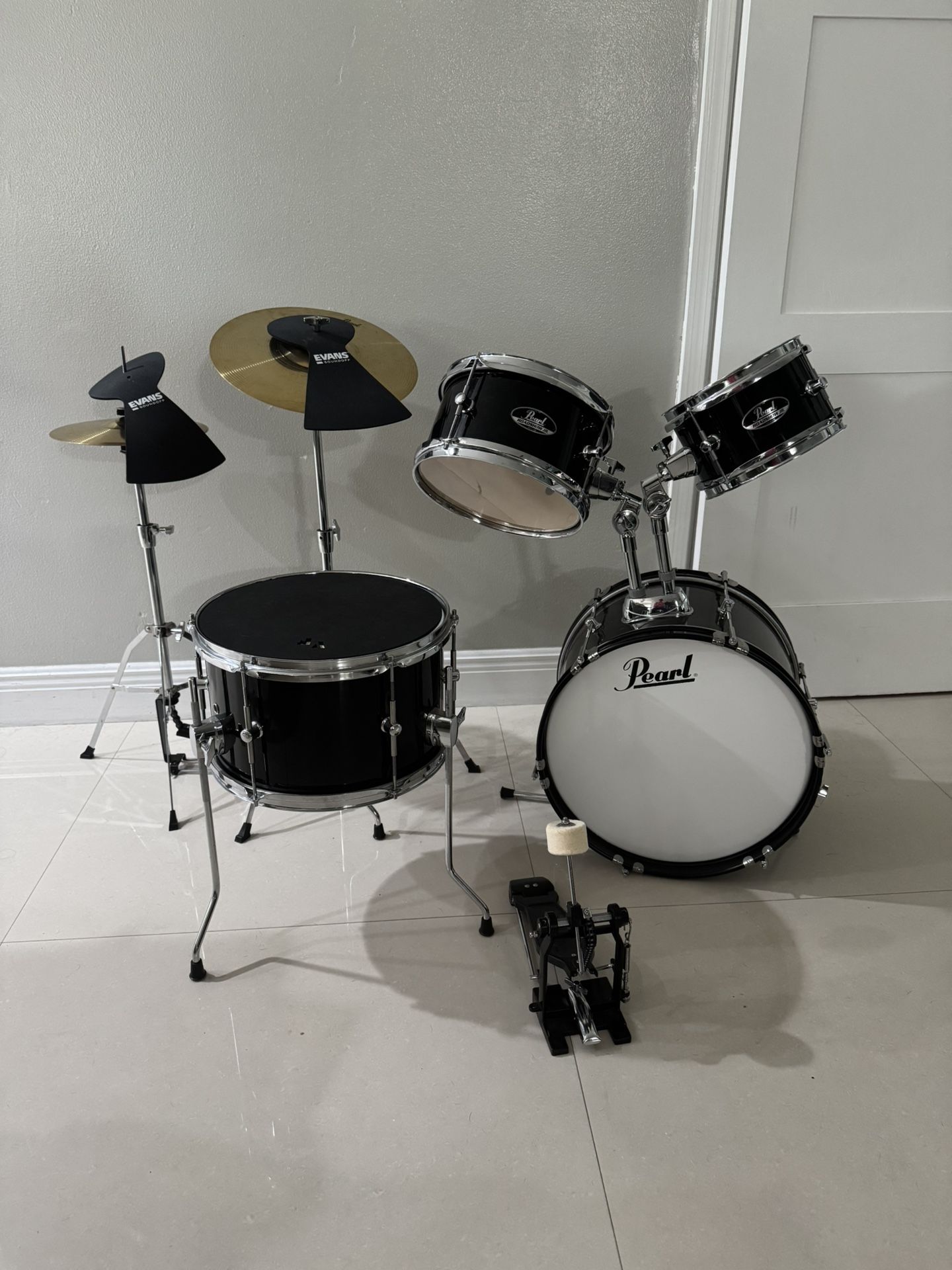 Kids Drum Set Pearl 4 Piece