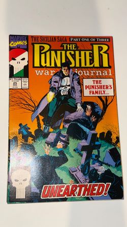 Punisher War Journal #25-27 Complete Set - The Sicilian Saga (1990)