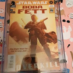 Boba Fett Overkill CGC 9.8 (Cover By Adam Hughes)