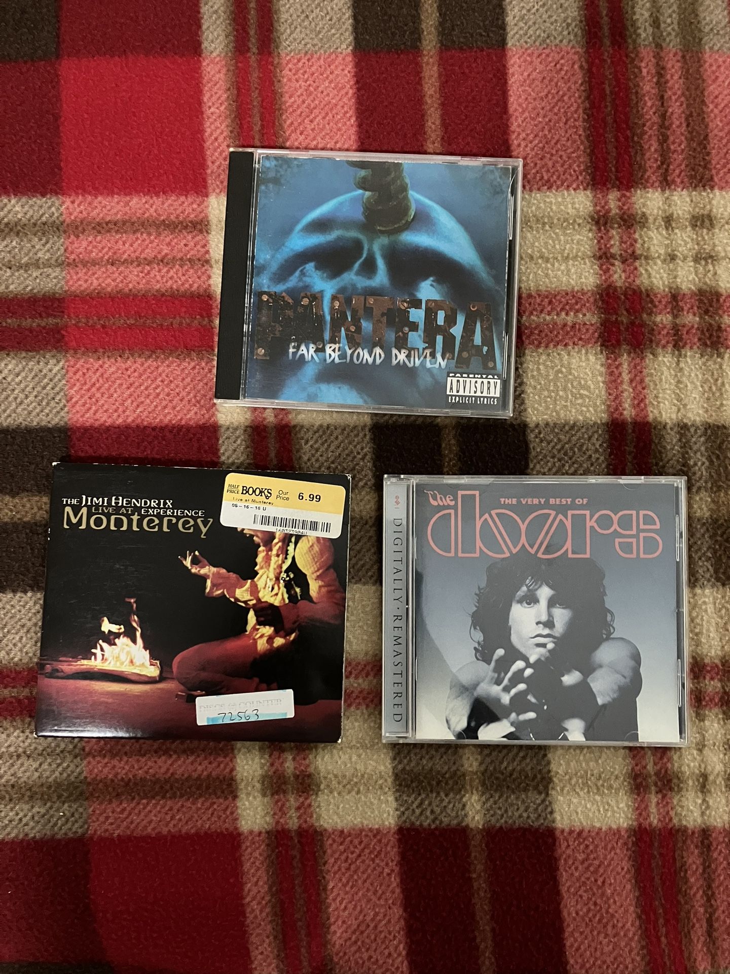 Pantera, Jimi Hendrix, Johnny Cash The Doors All In One With A Sony Cd Player!!