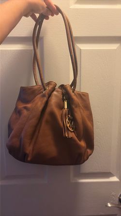 Michael Kors Brown Leather Tote Bag