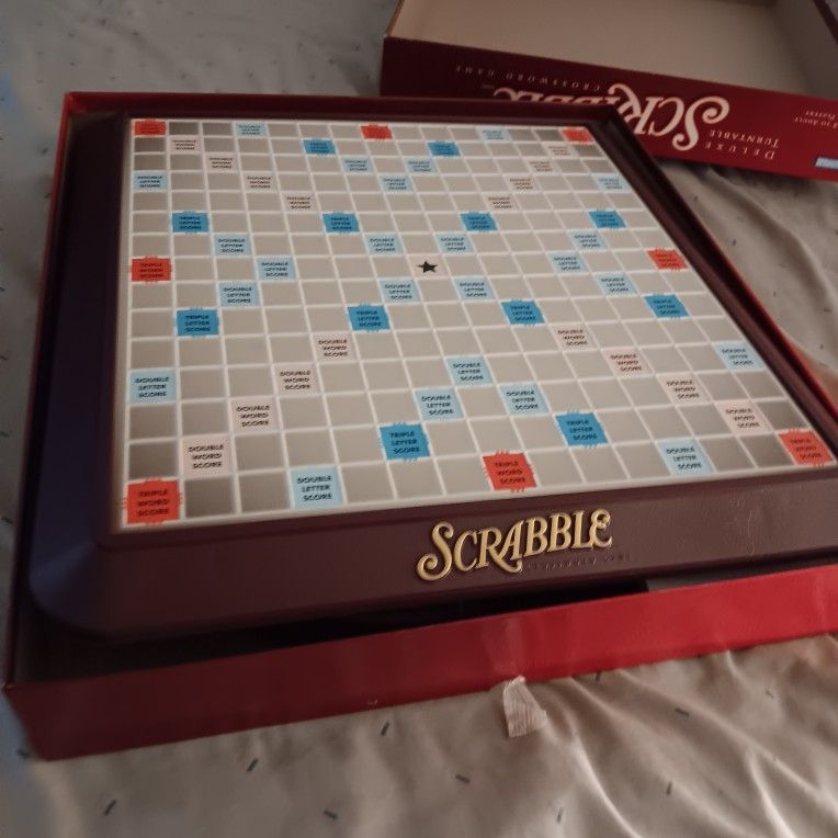 Scrabble Deluxe Turntable Game