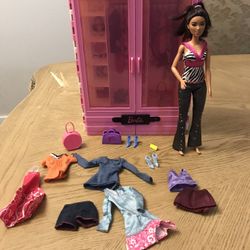 Barbie Closet & Doll