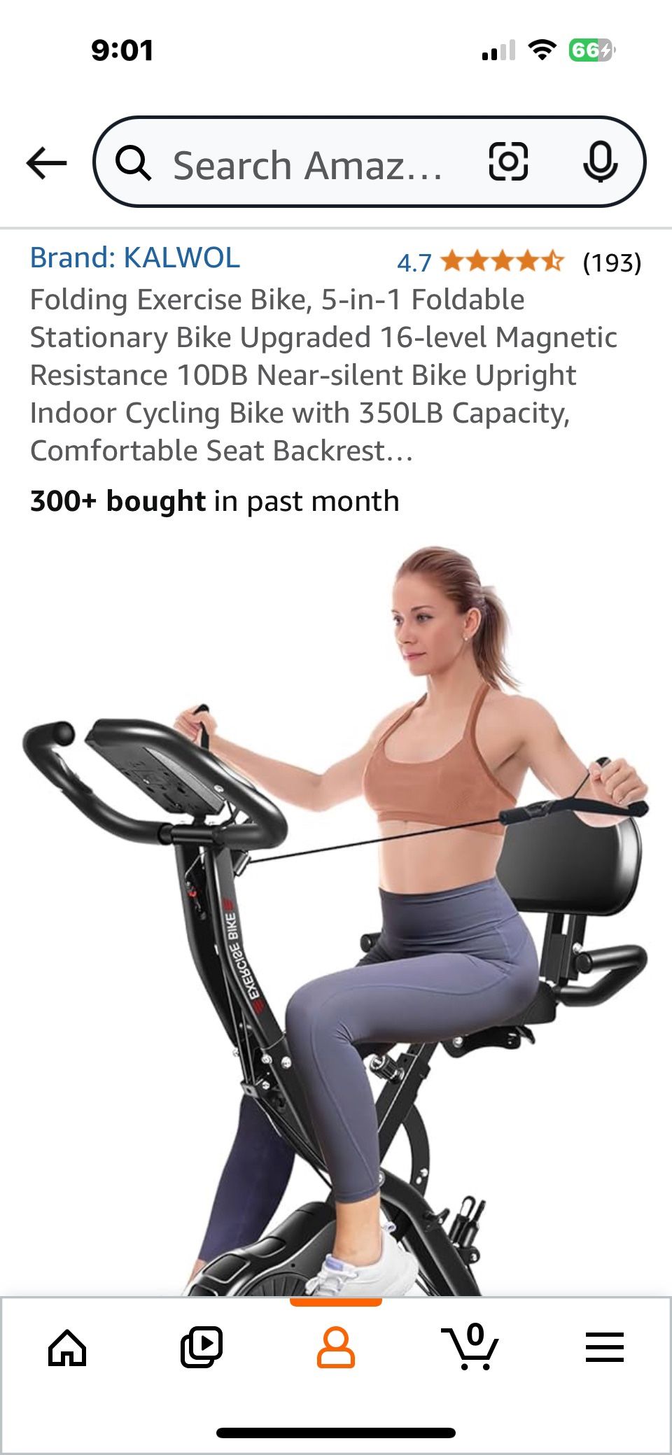 KALWOL 5 In 1 Exercise Bike