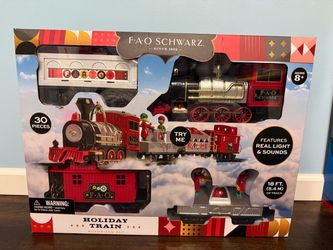 FAO Schwarz Holiday Train Set – Unopened