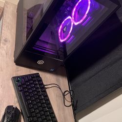 Gaming PC -Monitor, Tower, Keyboard & Mouse
