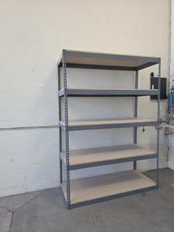 Boltless Shelving 60 in W x 24 in D Shelves Garage Storage Racks 5 Tier Stronger Than Homedepot Lowes And Costco Delivery Available
