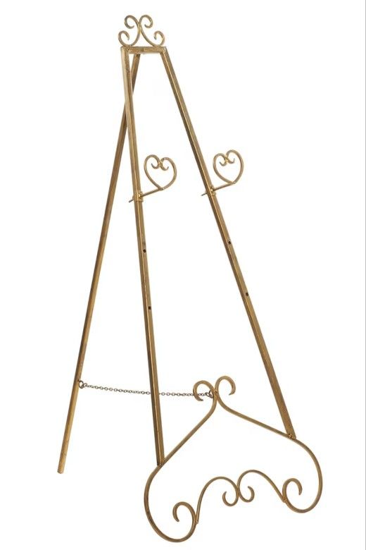 Gold Metal Easle