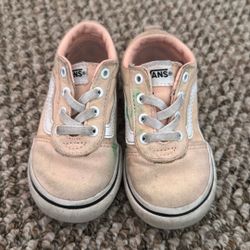 Pink Toddler Vans 