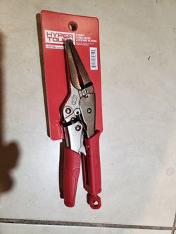 Hypwr TOUGH Long Nose Locking Pliers