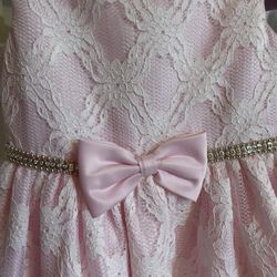 Girls Size 6 Pink Dress