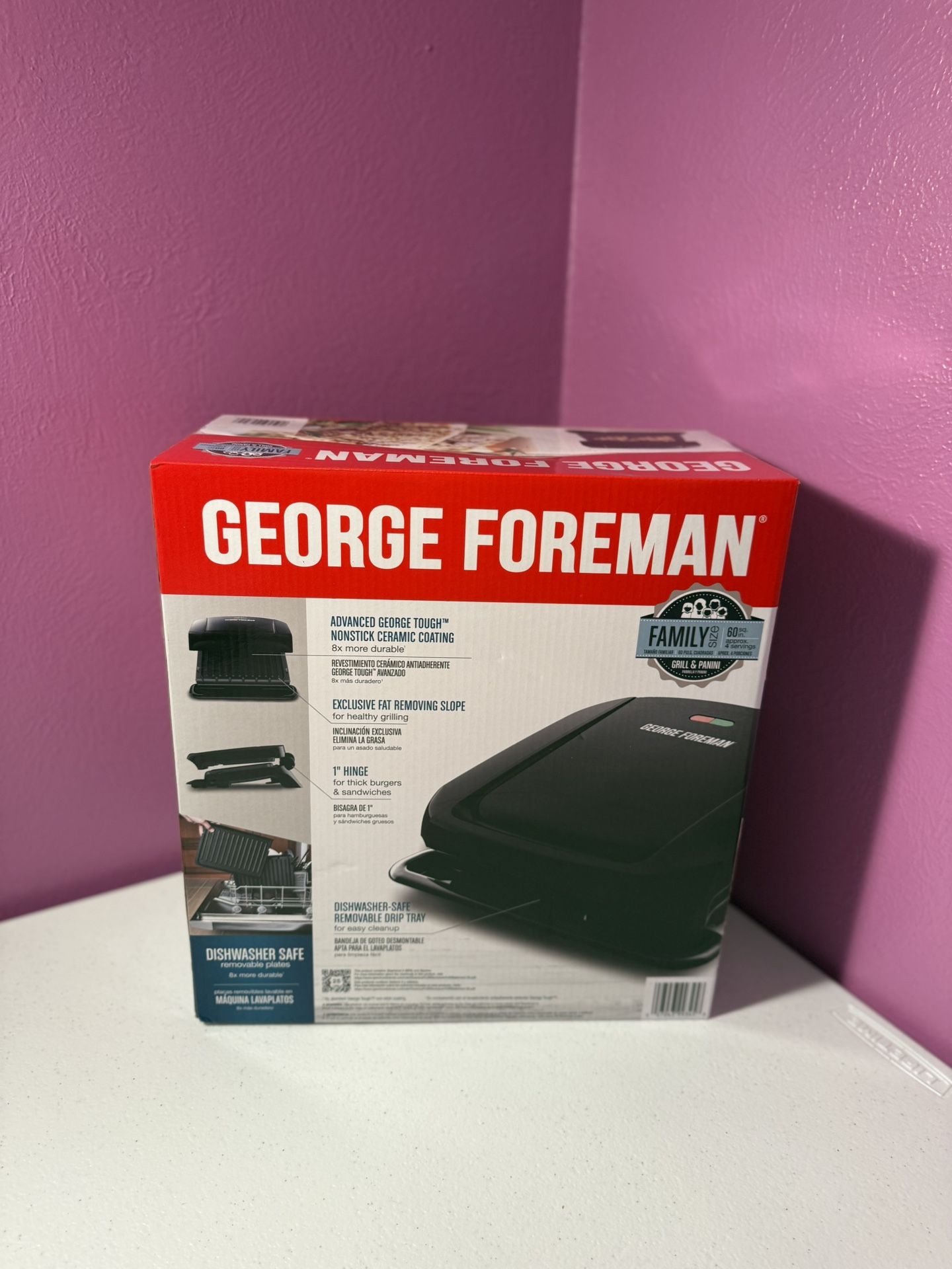 George Forman Press Grill