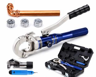 NEW IBOSAD Hydraulic Copper Pipe Crimping Tool ProPress 1/2 3/4 1”
