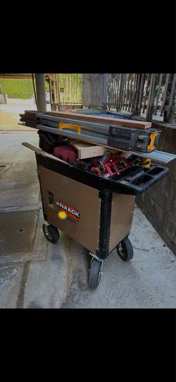 Knack service cart with upgraded wheels