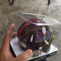49ers Brock Purdy Autographed Mini Helmet