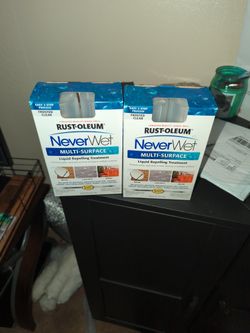 Rust Oleum Never Wet. Liquid Repelling