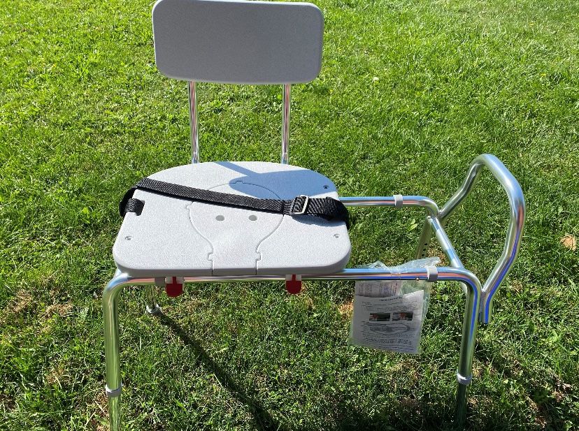 Bathtub Transfer Bench Sliding Shower Chair