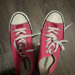 Converse hot pink sz 7W