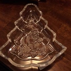 Gorham Christmas Tree Candy Dish