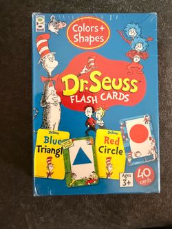 New Dr. Seuss Colors & Shapes Flash Cards
