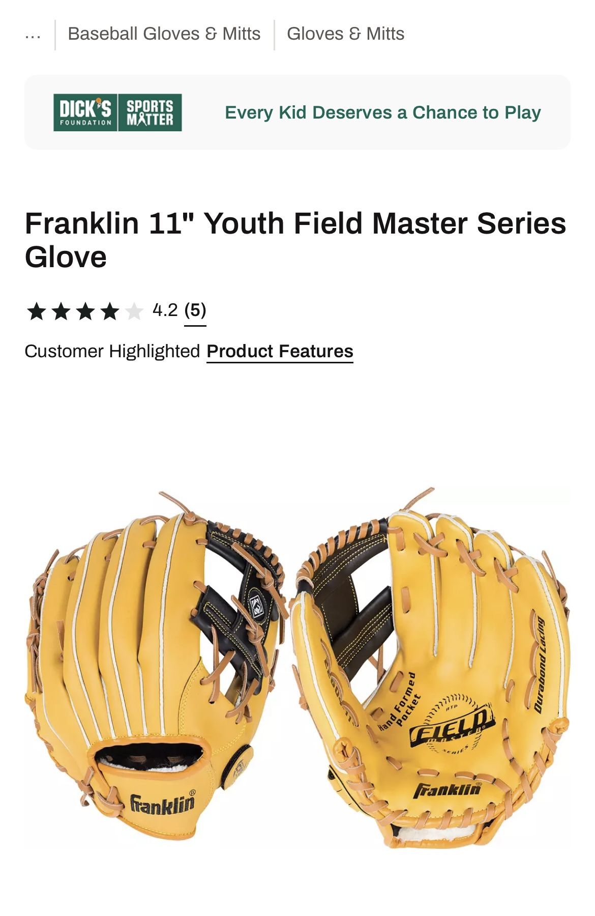 Baseball Glove