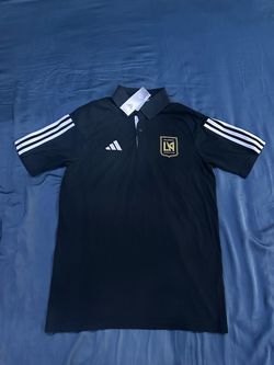 Adidas LAFC black polo