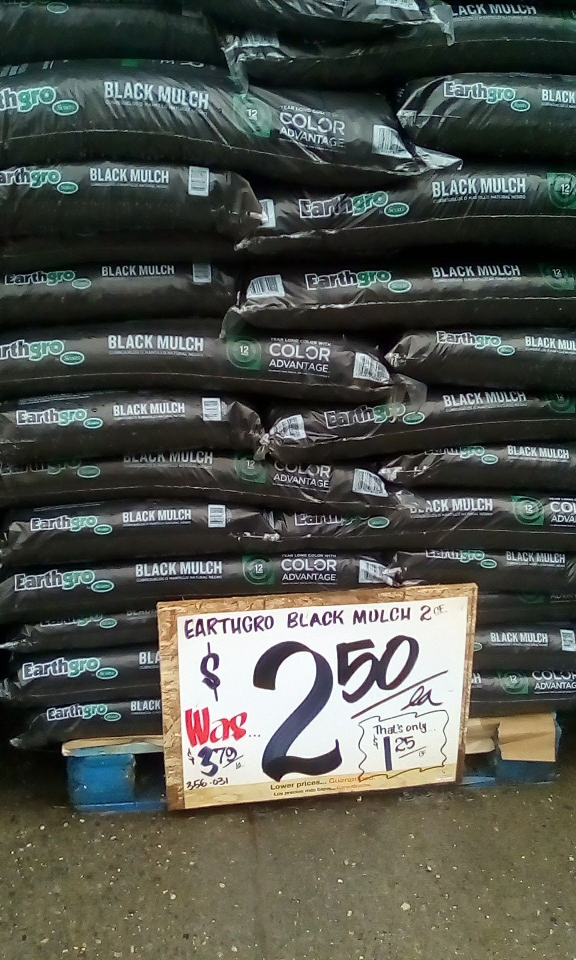 promotion ended..One bag of Bark mulch (Brown or Black) as pictured