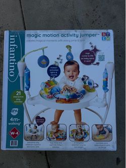 BRAND NEW Infantino Magic Motion Activity Jumper – Sealed Box!