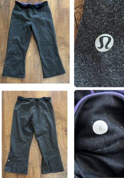Lululemon Womens Crop Activewear Pants Sz 6
