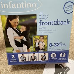 Infantino Baby Carrier Flip Front2Back 8-32 Pounds 3 Carrying Positions