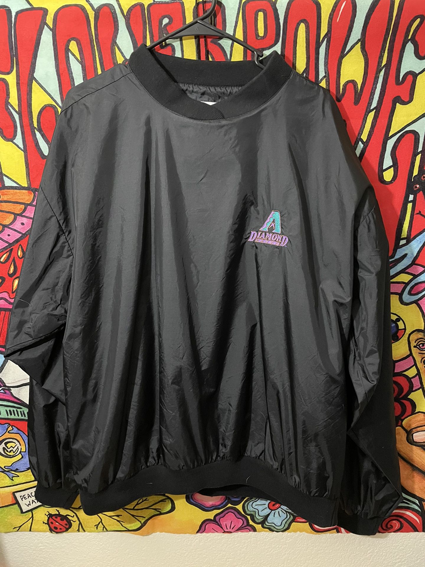 Vintage Arizona Diamondbacks windbreaker sweatshirt