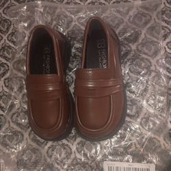 $10 New Unisex Boys/ Girls PU Leather Loafers Slip-On