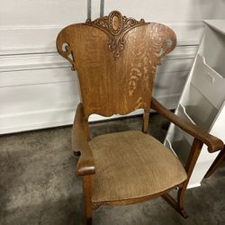Rocking Chair- Comfortable Antique 