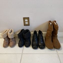 LIKE NEW Women’s Boots **$5 to 13** Sizes 6 & 8** Sizes & Prices In Pictures 