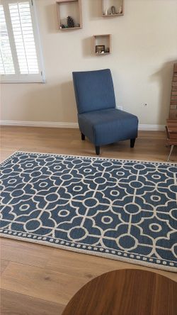 Rug and chair