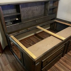 Twin Bed , With Mattress