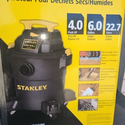 Stanley 6 gallon vacuum 