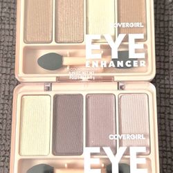 COVERGIRL Eye Enhancers 4-Kit Eyeshadow, 235: Pure Romance & 215: Country Woods