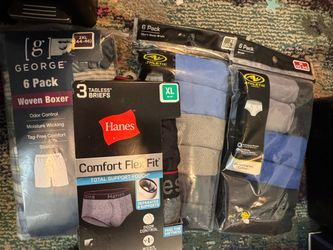 4 Packs Of Men's Underwear