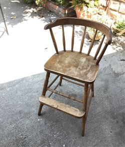 Small Antique Wooden Chair