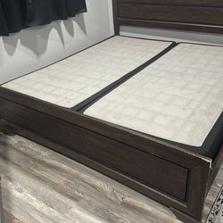 King size bed frame
