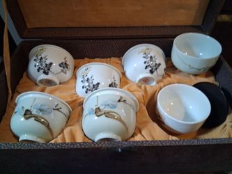 Vintage Japanese Norataki Tea Cups