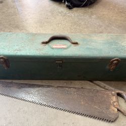 Tool Box With Saws.   Tools 