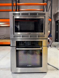 Oven And Microwave kitchen Bosch